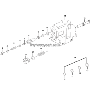 LGMG MT86H Mine Truck - Priority Valve assy VLE-150 - H1500-4120000720