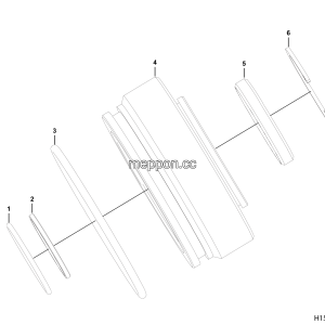 LGMG Mine Truck Mine Truck - Upper cover assy NT12590M2-3411060 - H1500-4120001099001