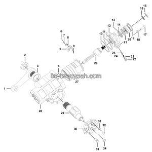 LGMG Mine Truck Mine Truck - Steering assy NT12590M2 - H1500-4120001099