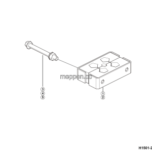 LGMG Off-Highway Dump Truck 2024 - ASM-Rubber tube row assy - H1501-2715012083