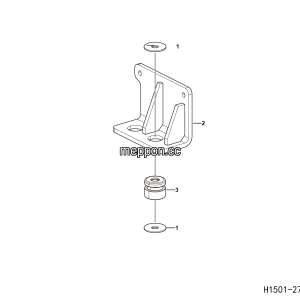 LGMG Off-Highway Dump Truck 2022 - ASM-Priority valve bracket - H1501-2715012085
