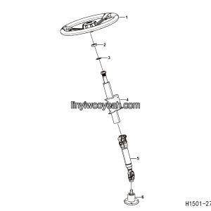 LGMG Off-Highway Dump Truck 2023 - Steering column assy - H1501-2715012423.S1A