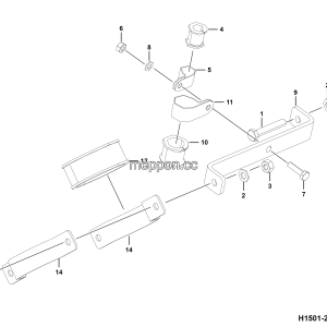 LGMG Off-Highway Dump Truck 2022 - ASM-Bracket installation 05 - H1501-2715012463.S1A