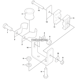 LGMG Off-Highway Dump Truck 2023 - ASM-bracket mounting - H1501-2715012501.S1A