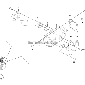 LGMG Off-Highway Dump Truck 2024 - ASM-6350 Gear Pump assy K01 - H1501-2715012534