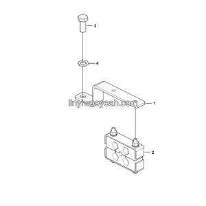 LGMG MT106H 2025 - ASM-BRACKET - H1501-2715012780.S1A