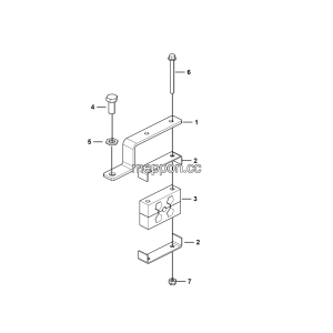 LGMG MT106H 2025 - Holder assembly B - H1501-2715012898.S1A