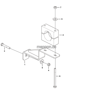 LGMG Off-Highway Dump Truck 2024 - ASM-bracket - H1501-2715013056.S1A