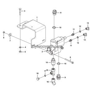 LGMG Off-Highway Dump Truck 2024 - ASM-Priority valve assembly - H1501-2715013062.S1A