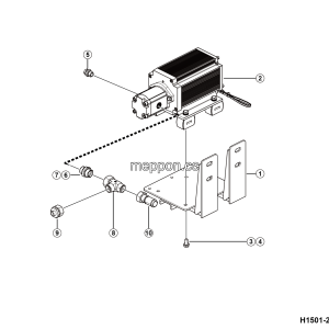 LGMG MTE106H 2025 - Steering pump assy - H1501-2715013189.S1B