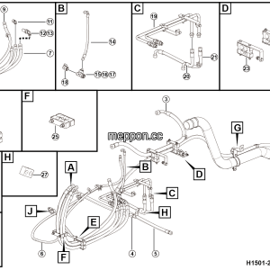 LGMG - 2025 - Steering accessory assy - H1501-2715013336.S1A