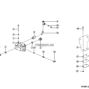LGMG CMT66F 2025 - Priority valve assy - H1501-2715013498.S1A