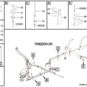 LGMG Off-Highway Dump Truck 2023 - Steering accessories assy - H1501-2715013774.S1A