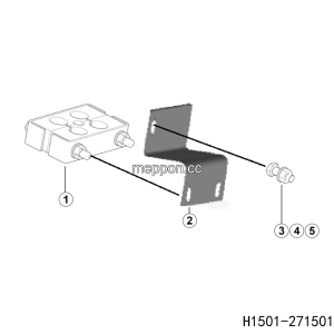 LGMG CMT66 2025 - Bracket assy 01 - H1501-2715014123.S1A