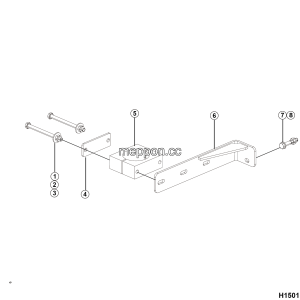 LGMG CMT96A 2025 - Bracket assy 05 - H1501-2715014956.S1A