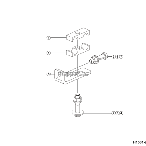LGMG CMT106 2025 - Bracket assy 07 - H1501-2715015149.S1A