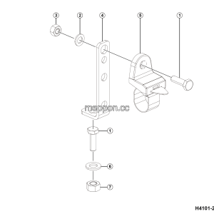 LGMG Off-Highway Dump Truck 2024 - Plate assembly 01 - H4101-2741010276.S1A