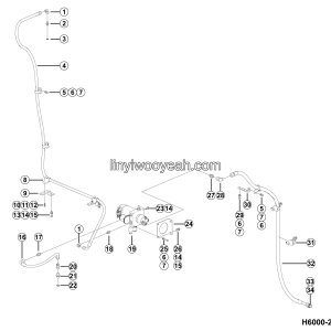 LGMG MT106H 2025 - Emergency steering power unit assemblg - H6000-2760000200.S1D