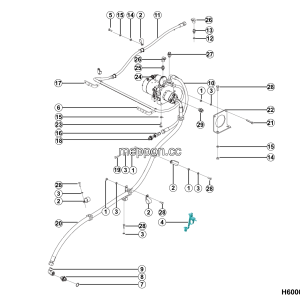 LGMG Off-Highway Dump Truck 2024 - Emergency steering assy - H6000-2760000264