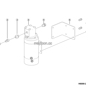 LGMG Mine Truck 2026 - Power unit assy - H6000-2760000379.S1A