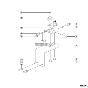 LGMG Off-Highway Dump Truck 2024 - Relief valve assy - H6000-2760000408.S1A