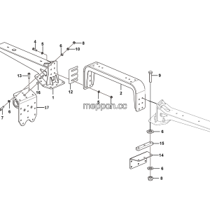 LGMG Off-Highway Dump Truck 2022 - Cross beam assy - I1400-2714015953