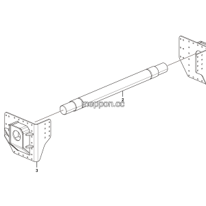 LGMG Off-Highway Dump Truck 2023 - Rear flip axis assy - I1401-2714013798.S2C
