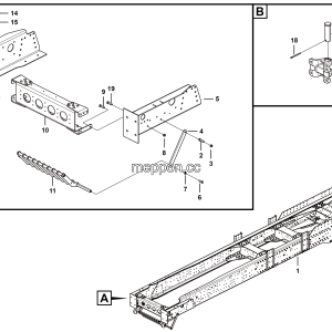 LGMG MT106H 2025 - Frame  Assembly - I1401-2714018420.S1B