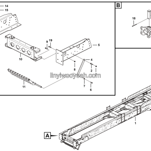 LGMG MT106H 2025 - Frame Assembly - I1401-2714018712.S1A