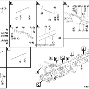 LGMG Off-Highway Dump Truck 2023 - Frame assy - I1401-2714019890