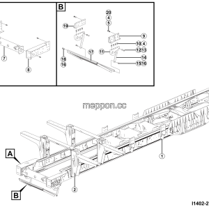 LGMG CMT96 2025 - Frame assy - I1402-2714023775.S1A