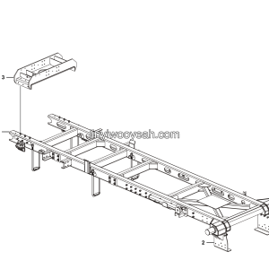 LGMG Off-Highway Dump Truck 2021 - Sub frame assy - I1502-2740010180