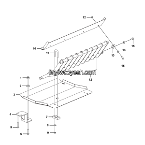 LGMG MT95H Mine Truck - Fan guide assy - I3900-2739010044
