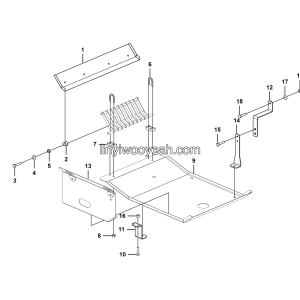 LGMG MT86D Mine Truck - Fan guide assy - I3900-2739010071