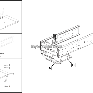 LGMG Off-Highway Dump Truck 2022 - Fan guide assy - I3900-2739010159