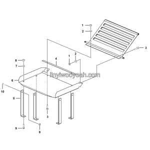 LGMG Off-Highway Dump Truck 2022 - Fan guide assy - I3900-2739010177