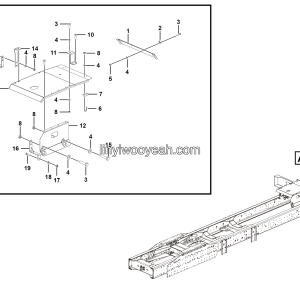 LGMG Off-Highway Dump Truck 2021 - Fan guide assy - I3900-2739010287.S1A