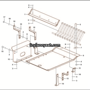 LGMG Off-Highway Dump Truck 2021 - Fan guide assy - I3901-2739010150