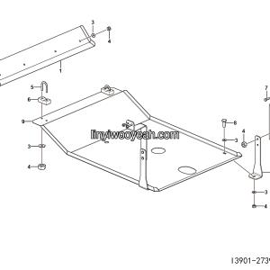 LGMG Off-Highway Dump Truck 2023 - Fan guide assy - I3901-2739010290.S1A
