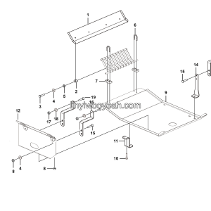 LGMG Off-Highway Dump Truck 2022 - Fan guide assy - I3902-2739010150