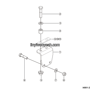 LGMG Off-Highway Dump Truck 2024 - Auxiliary Frame - I4001-2740011088.S1C