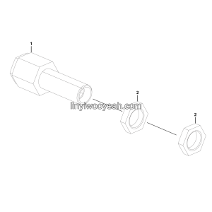 LGMG Off-Highway Dump Truck 2023 - AMS baffle connector assy - J1001-2710011801.S1A