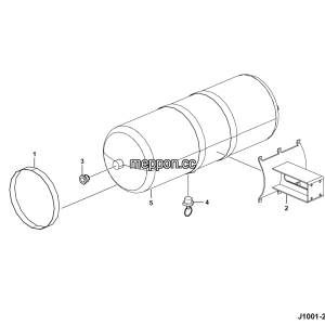 LGMG - 2025 - 30L air reservoir assy - J1001-2710012109.S1A