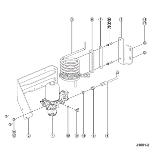 LGMG Off-Highway Dump Truck 2024 - Dryer assy - J1001-2710012496.S1D