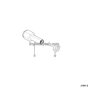 LGMG Off-Highway Dump Truck 2024 - Bulkhead coupling assy - J1001-2710012561.S1A