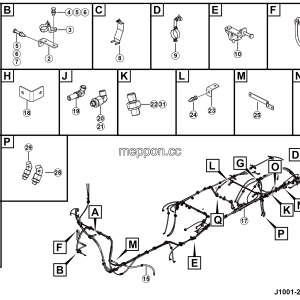 LGMG Off-Highway Dump Truck 2023 - Accessory assy for driving - J1001-2710012577.S1A