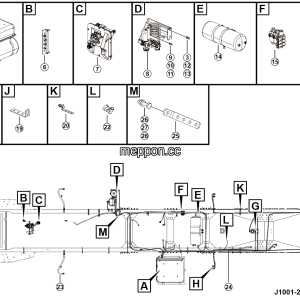 LGMG Off-Highway Dump Truck 2024 - Service brake assy - J1001-2710012819.S1A