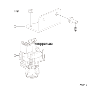 LGMG Off-Highway Dump Truck 2023 - Redundant braking valve assy - J1001-2710012871.S1A