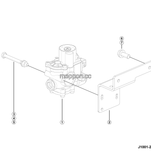 LGMG Mine Truck 2026 - Abs solenoid valve assy 02 - J1001-2710013756.S1A