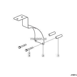 LGMG Off-Highway Dump Truck 2024 - Bracket assy - J1001-2710014115.S1A